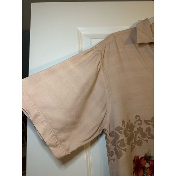 Pierre Cardin | Medium‎ | Hawaiian button front shirt - Picture 5 of 6